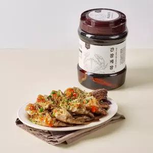 어촌명가 당일제조 신선 국내산 연평도 암꽃게 간장게장 2개 2kg 식사 집밥 혼밥 한식 일식 분식