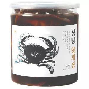 청담추어정 간장게장 500g 식사 점심시간 중식 집밥 회식 외식