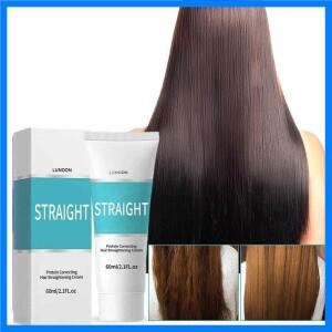 단백질 스트레이트닝 크림 헤어 소프트 크림 스트레이트 헤어 제품, 곱슬곱슬 또는 웨이브 헤어, 스무딩 및