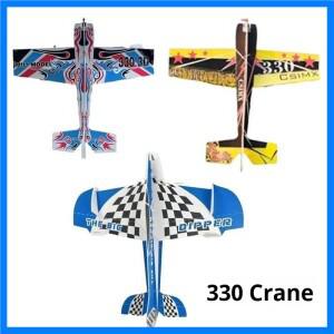 2025 머큐리 매직 330 RC 비행기 3D 곡예 비행 DIY 조립식 무선 조종 모델 비행기 장난감 (축제 선물용)