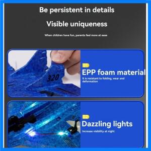 MACH-글라이더, 어린이 선물, 320 원격 조종 비행기, 폼 전투기, 모델 비행기, 노점상 라이트업