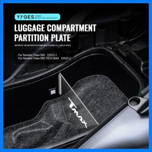 Yamaha Tmax 560 T-max 560 TECH MAX 2022-수화물 구획 파티션 플레이트 트렁크 분리기 구획 절연 플레이트