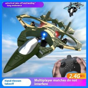 K500 맥스 파이터 제트 쿼드콥터 드론 롤링 스턴트 라이트 RC 비행기 4채널 고도 유지 장난감 리모컨