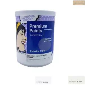 팬톤 외부 철문 외벽 페인트 1L 반광 흰색 실외 콘크리트 시멘트 페인팅