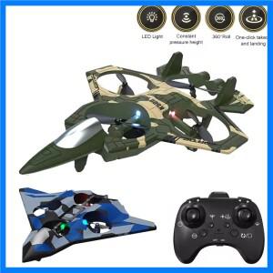 키드 K500MAX RC LED 비행기 전투기 2.4G 리모컨 스턴트 글라이더 360 °   롤링 플라이트 플라잉 EPP 폼