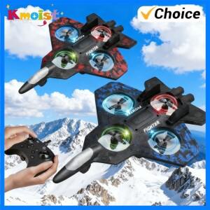 라이트 제트 글라이더 EPP 스턴트 2.4G 리모컨 폼 전투기 장난감 소년 어린이 생일 선물용 RC 비행기 장난