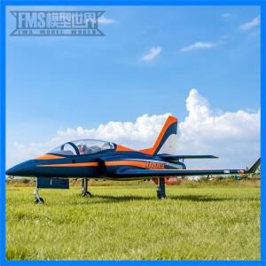 새로운 FMS 바이퍼 대형 조립식 고정익 스포츠 레이싱 전동 무선 조종 모델 비행기 90mm 덕트 팬 고속 RC