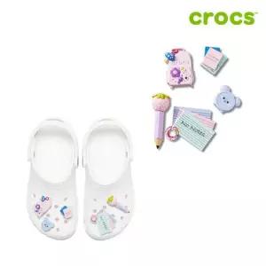 [크록스]소녀 백 투 스쿨 지비츠 5개 세트 10016024_CA