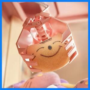 어린이용 인형뽑기, 미니 만화 캐릭터 클로 크레인 게임기 (조명 및 음악 포함), 가정용 인형 잡기 기계