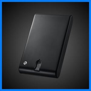 대형 총기용 프리미엄 생체 인식 권총 금고, 보안 로프가 포함된 이중 총기 보관함 및 견고한 보안 케이스