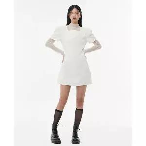 [LAP] 벨벳 스퀘어넥 미니원피스 AQ1WO141 (P003775311)