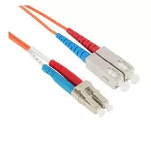 광점퍼 850LAG88 코드 광케이블 LC SC 2C 멀티드 10m W