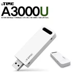 ipTIME(아이피타임) 559EOD31 A3000U 11ac USB 무선 랜카드