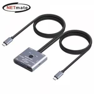강자 153XFU92 넷메이트 USB Type C HDMI KVM 스위치(HDMI/USB/PD) NM-TCK02