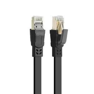 초고속 220TFP38 CAT8 랜 케이블 60cm 40기가비트 플랫형 평면 연선 2000MHz 회사 전산실 PC 데