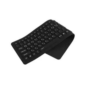 실리콘 280IIB80 키보드 USB키보드 무소음 키보드 블랙