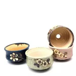 분재 화분 인테리어 도자기 국산 수제 다육 화분 식물 집들이선물 받침대 선물용 키우기 개업 장식 선물