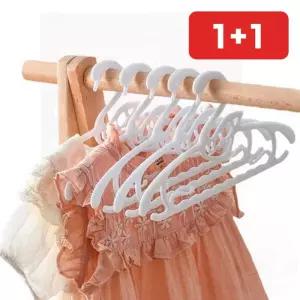 아동 옷걸이 논슬립 유아 옷 정리 신생아 아기 옷장 바지걸이  1+1