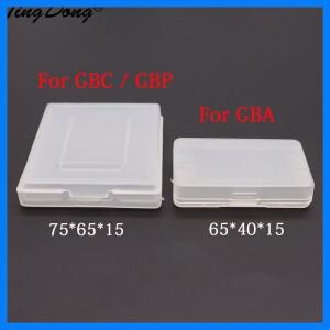 GameBoy Color GBC 게임 카드 용 플라스틱 카트리지 케이스 방진 투명 보호 상자