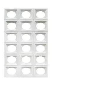 PU 시멘트 컬러 정사각형 외벽장식 블럭 벽돌 원형