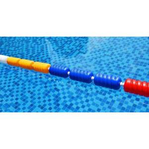 로프 수영장 라인 구분선 15cm 실내 와이어 해먹 라인부표 수상 나선형 안전선