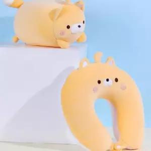 여행용 목베개 목 쿠션 휴대용 U형 비행기 기내용 차량용