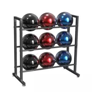볼링공 3단 선반 볼컵 있음 볼링장 농구 진열대 축구공 체육관