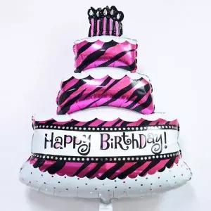 [에이치플러스몰]해피파티 이벤트 생일 풍선 3단 케이크