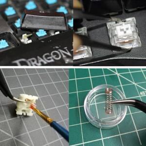 흰색 합성 그리스 윤활유 고정 필름 플라스틱 키보드 기어 베어링 윤활제 프린터 액세서리