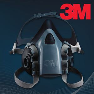 3M 방독 방진마스크 반면형면체 호흡보호구 7503