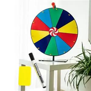 이벤트 룰렛 돌림판 경품 추첨 돌림판 회전 행사 50cm 화이트