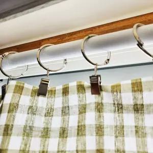다용도 집게형 커튼링 10p세트 고리 커텐 부자재 소품 카라스토어