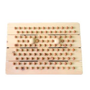 편백세상 국내산 편백나무 황토 발지압판 지압발판 마사지 거실 씽크대 책상