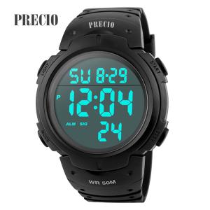 프레시오 스포츠방수전자손목시계 군인군용 N68