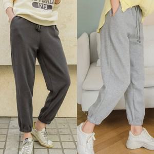 여성 편한 바지 심플 트레이닝 조거 팬츠 (최강 감촉/품질 보장)츄리닝 체육복