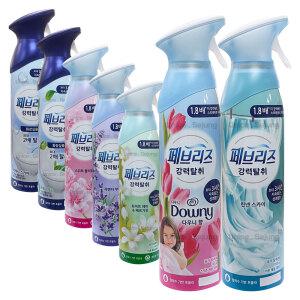 페브리즈에어 공기탈취제 모음 / 화장실용 다우니 린넨스카이 라벤더부케 스위트블러썸 화이트페어베르가못
