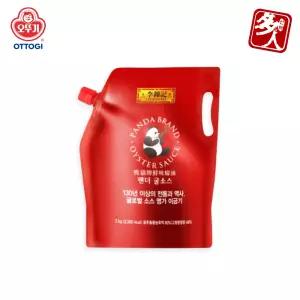 (다인) 오뚜기 팬더 굴소스 2kg 대용량 스파우트팩 볶음밥