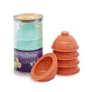 신한 뉴웰빙 실리콘부항 5P (색상선택가능)