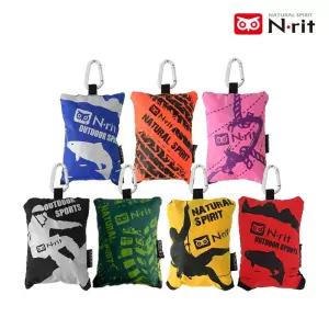 [엔릿] 캠팩타올 (사각)  등산 휴대용 미니 손수건