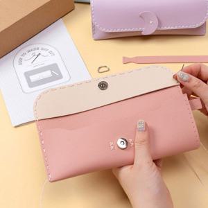 [문구티쳐] 민화샵 가죽 코튼캔디 필통 만들기 3종 diy 가죽필통만들기 바느질 핸드메이드