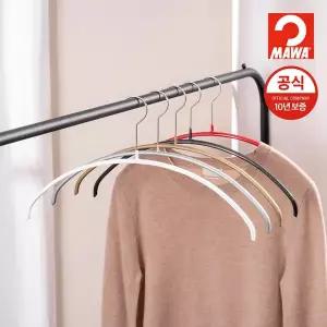 [마와][본사공식/10년보증]  마와 옷걸이 이코노믹 40/P 10개 티셔츠 니트 가디건