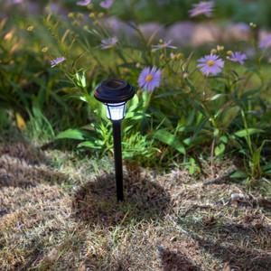 ER966 미니 플라워 무전원 태양광 LED 정원 잔디등 가든램프