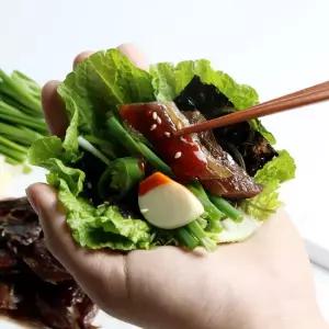 포항 구룡포 꽁치 과메기 혼술세트 (손질 5미+야채모듬)