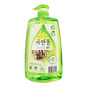 엘지 자연퐁 주방세제 찌든때 걱정없는 솔잎 980ml 1개