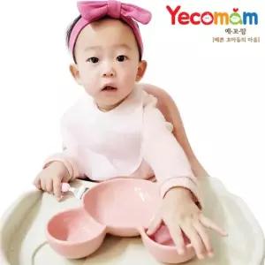 베이비피아 [예꼬맘] 젤리 실리콘 아기 턱받이