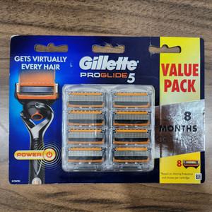 질레트 면도날 퓨전 5중날ㅣ프로글라이드 매뉴얼 (8입)