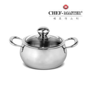 셰프마스터 통3중 316스텐 15cm양수냄비