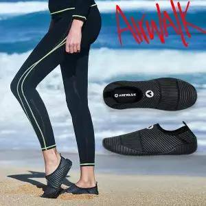 [에어워크]서프 성인아쿠아슈즈 BAYe5709BK/스킨슈즈/워터슈즈/래쉬가드/슬립온