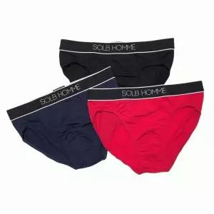 [솔브](정상) 솔브 레이온 찰랑찰랑 부드러운 신축성 좋은 남자 밴드 삼각 팬티_S SMP7002_S