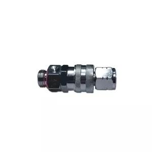 l 회전원터치 8.5mm (농약 노즐 수동 한일 배부식 제초제 농업용 분무기 약줄 호스 연결 소켓 니플 닛플 자재 부속 부품 꼬임방지)